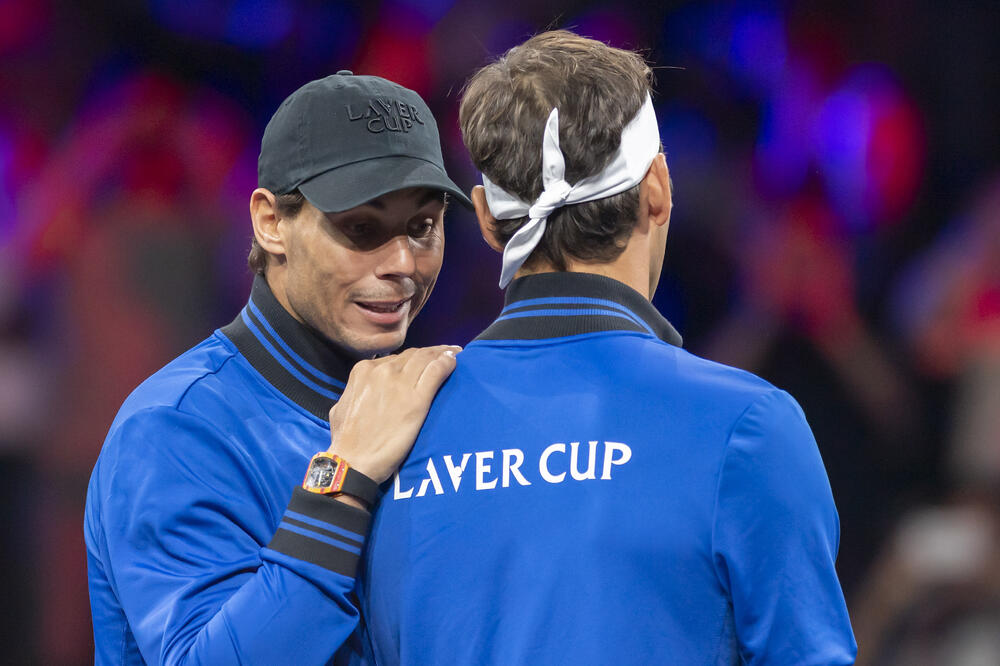 Rafael Nadal i Rodžer Federer, Foto: AP