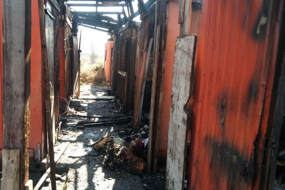 U požaru uništen kontejner, Foto: Tufik Softić