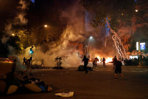 Barselona u plamenu: Stotine hiljada ljudi na ulicama grada, sukob...