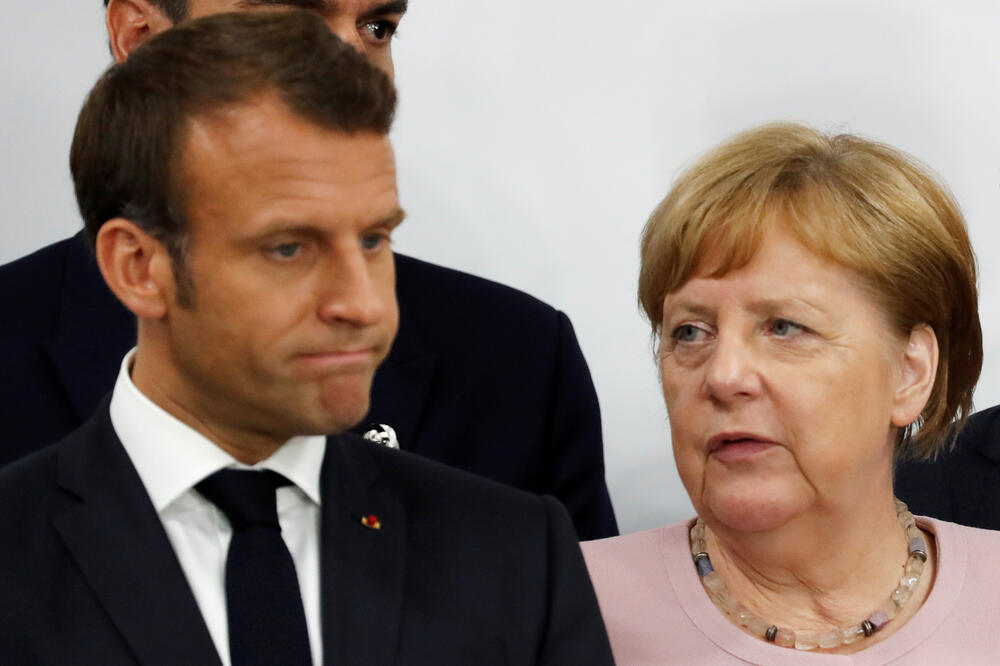 Različiti stavovi oko niza tema: Makron i Merkelova, Foto: Jorge Silva/Reuters
