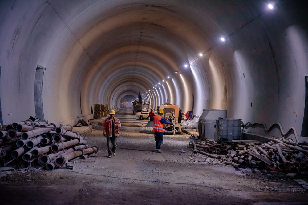 Sa gradilišta prve dionice auto-puta u Crnoj Gori, Foto: Vlada Crne Gore