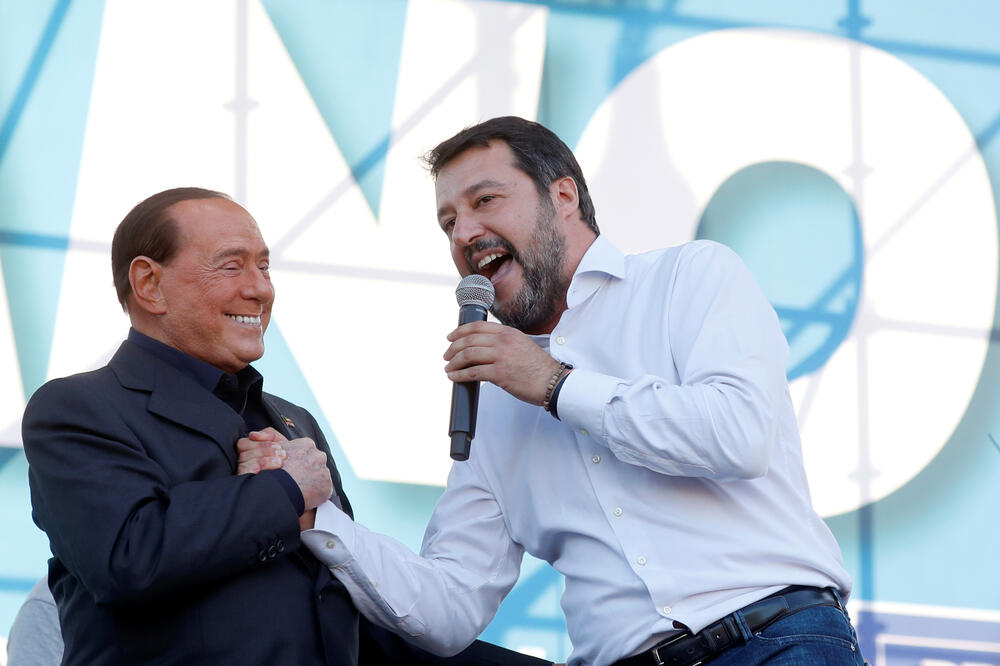 Berluskoni i Salvini, Foto: Reuters