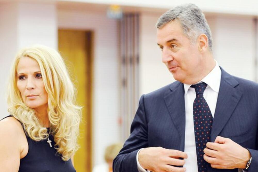 Lidija i Milo Đukanović, Foto: Boris Pejović