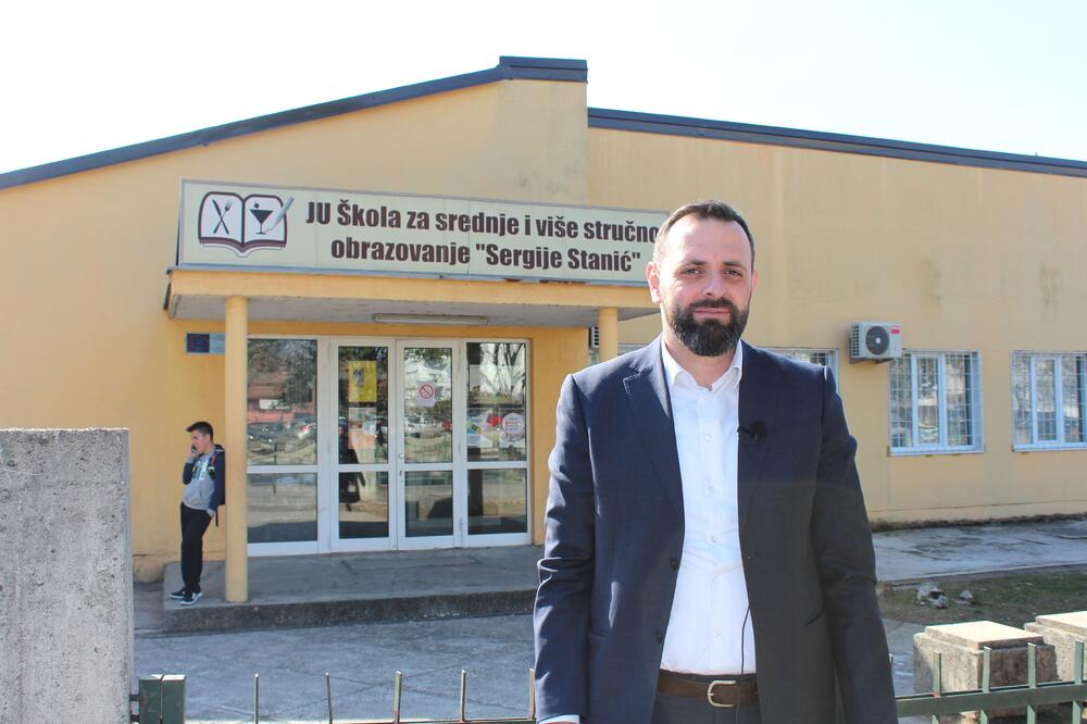 Direktor "Sergija Stanića", Darko Vukčević, Foto: Ministarstvo prosvjete