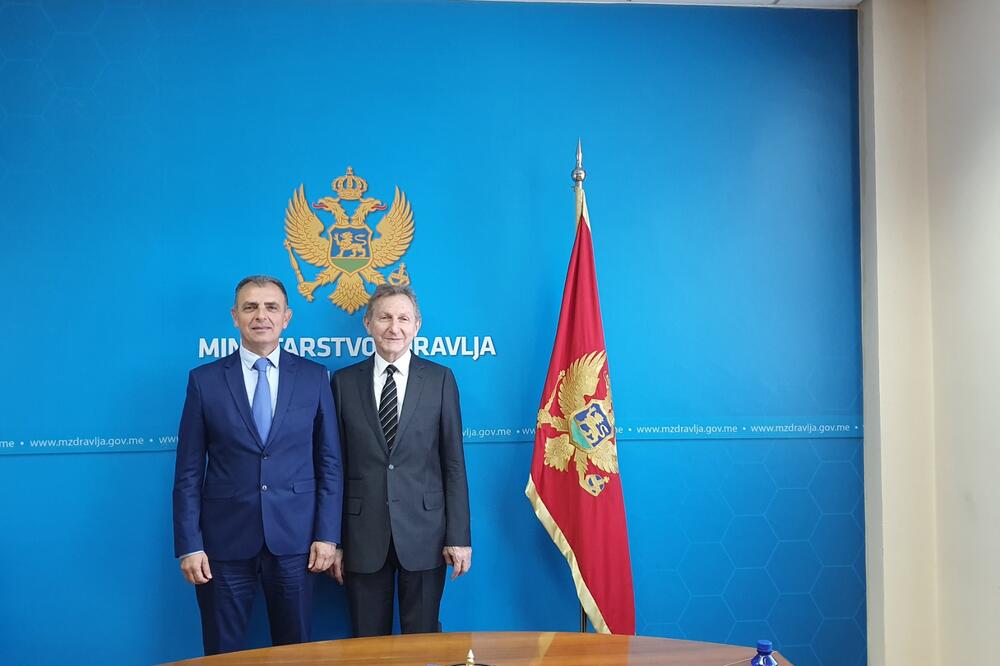 Hrapović i Oberklejd, Foto: Ministarstvo zdravlja