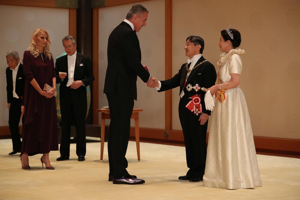 Sa prijema nakon ceremonije ustoličenja, Foto: Predsjednik.me