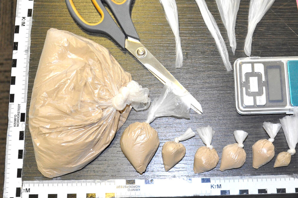 Oduzeta droga, Foto: Uprava policije