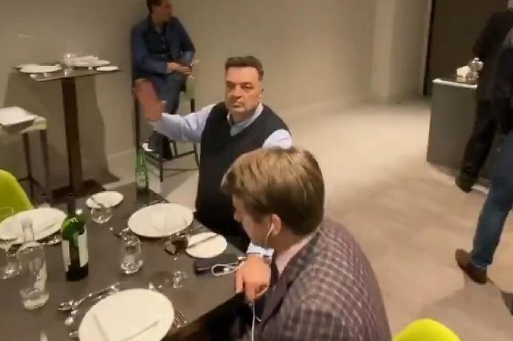 Knežević u loži sa legendama Zvezde, Foto: Screenshot/Instagram