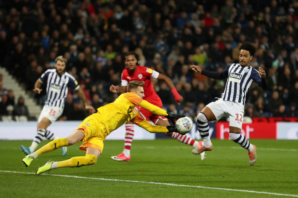 Detalj sa meča VBA - Barnsli, Foto: Twitter.com/wba