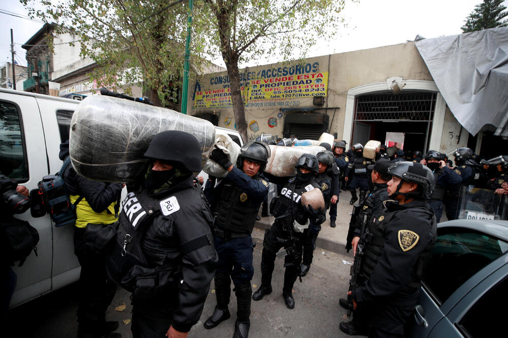 Zaplijenjena droga, Foto: Reuters