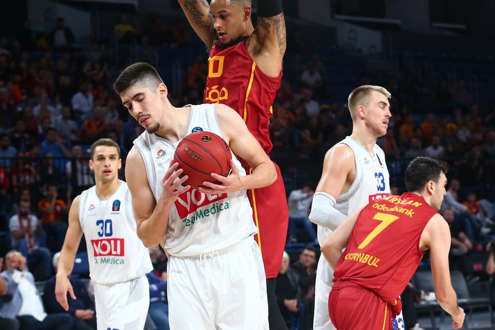 Sa meča Galatasaraj - Budućnost, Foto: Galatasaray