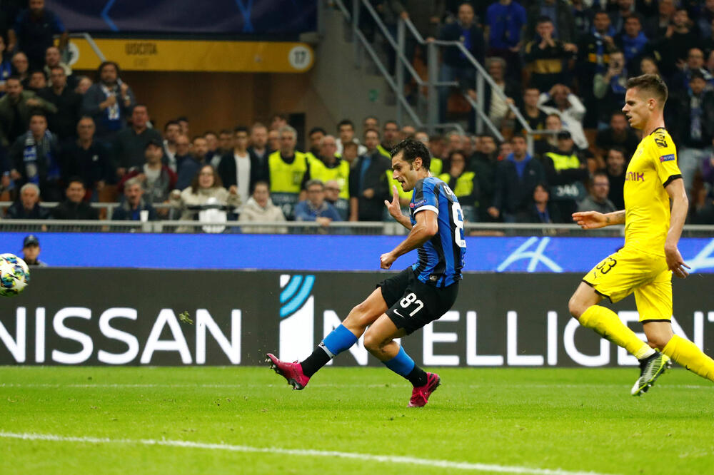 Kandreva postiže drugi gol za Inter, Foto: Reuters