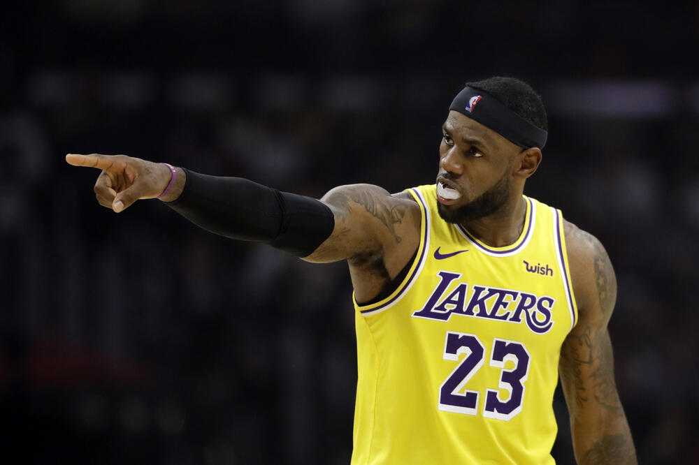 Lebron Džejms, Foto: AP
