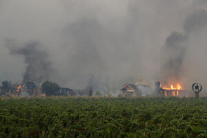 U Kaliforniji evakuacija stanovništva zbog šumskih požara (FOTO)