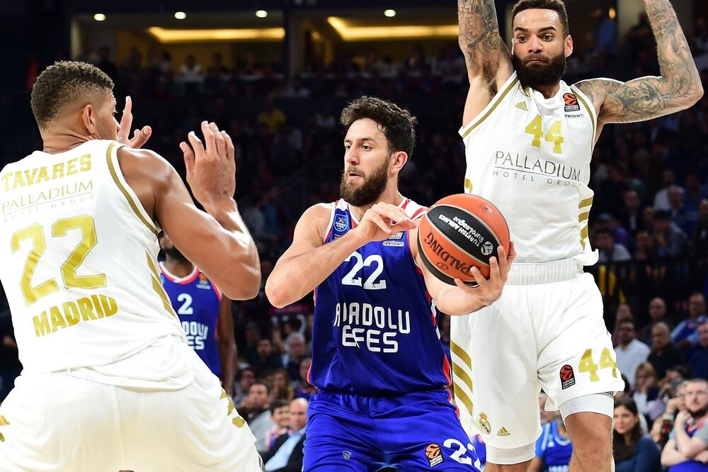 Vasilije Micić na utakmici sa Real Madridom, Foto: Euroleague