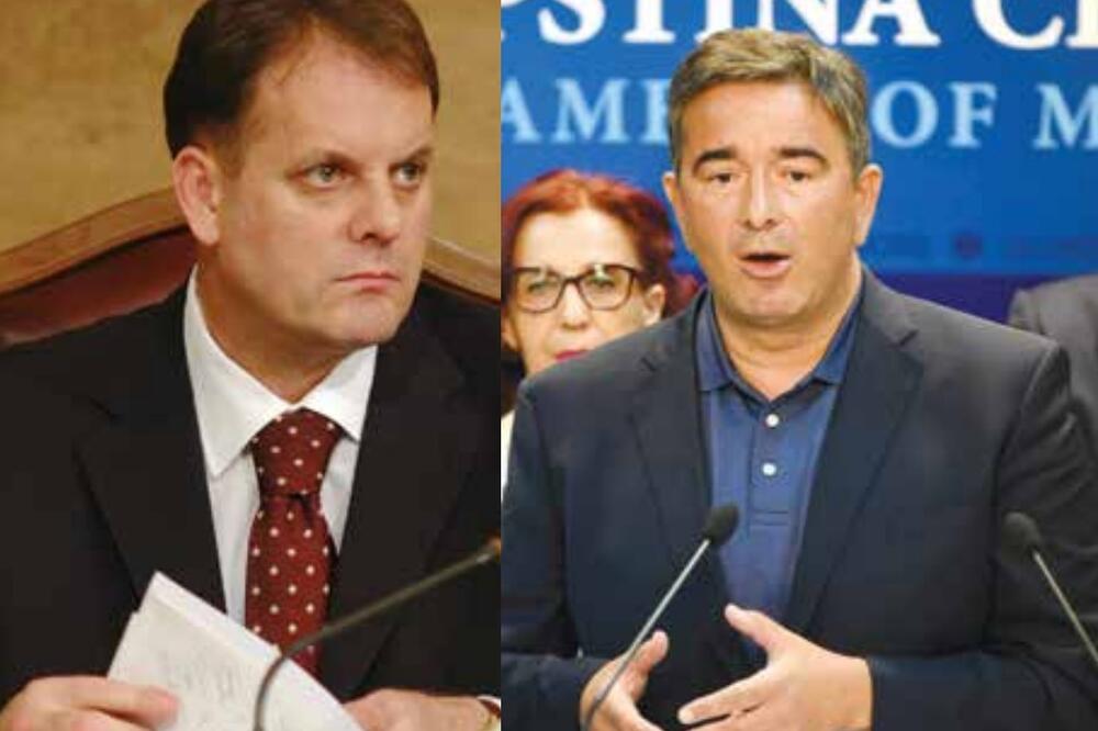 Slavoljub Stijepović i Nebojša Medojević, Foto: Luka Zeković/Boris Pejović