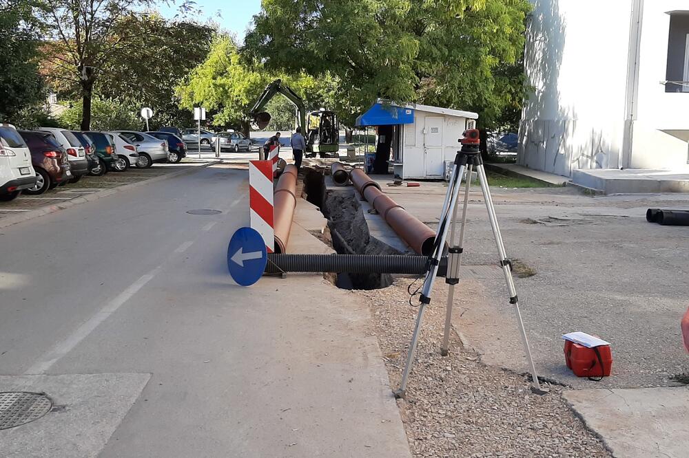 Radovi na kopanju Bokeške ulice, Foto: Siniša Luković