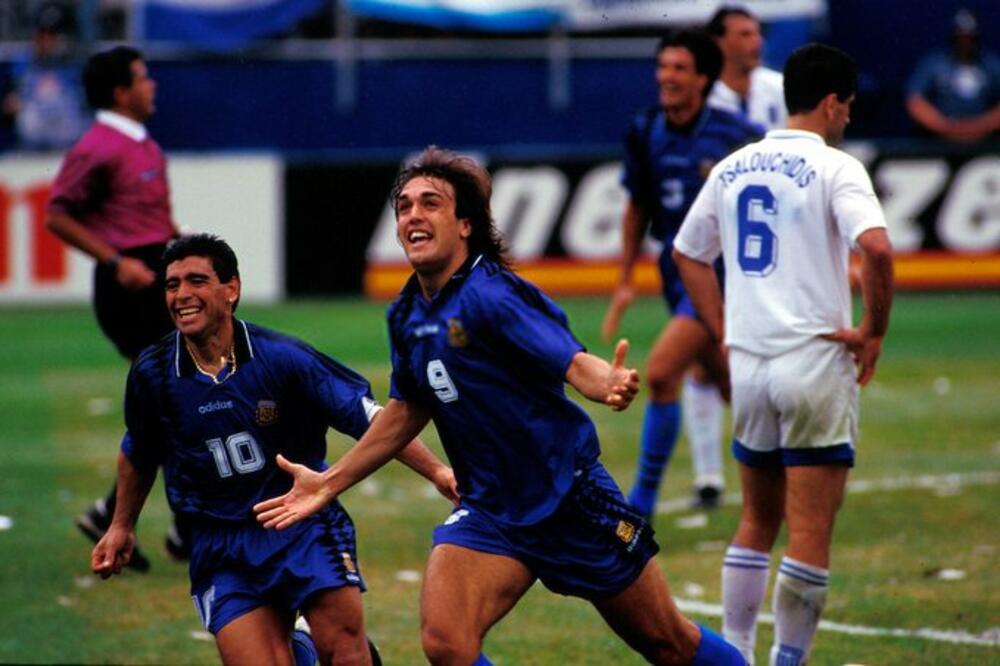 Maradona i Batistuta