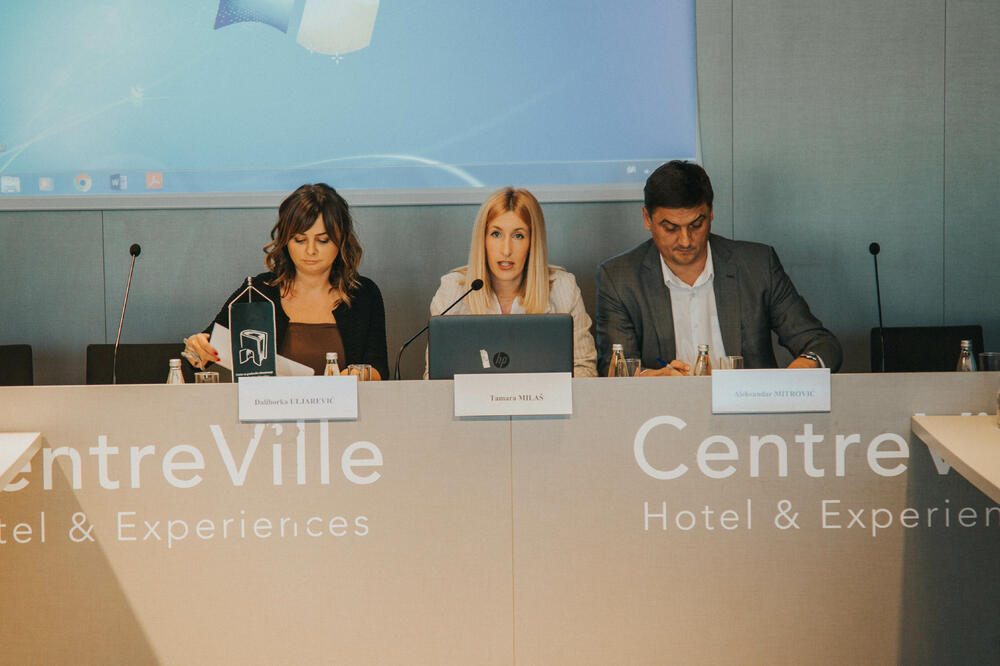 Uljarević, Milaš i Mitrović, Foto: PR Centar