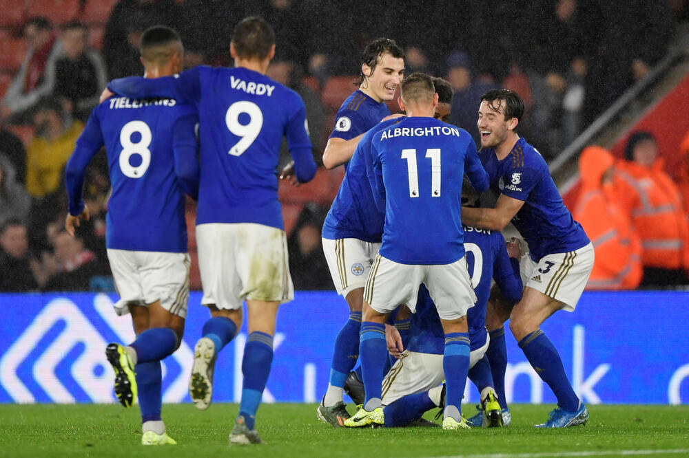 Fudbaleri Lestera slave, Foto: Reuters