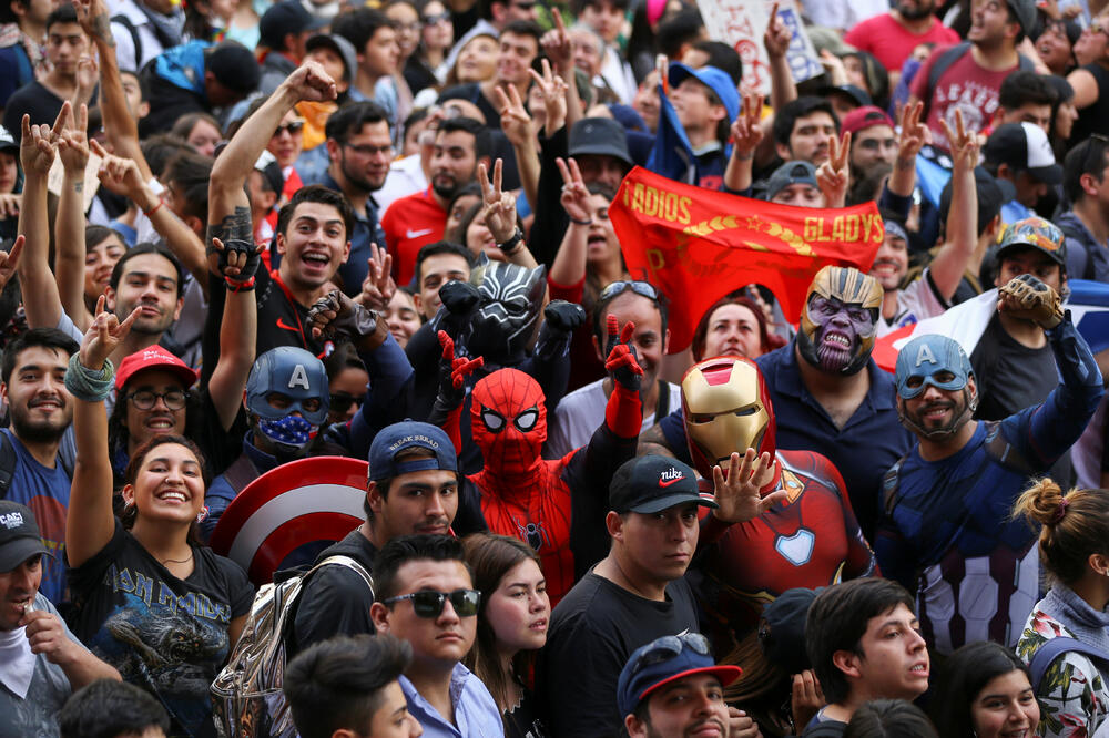 Detalj sa protesta u Santijagu, Foto: Reuters