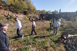 FOTO Ekološka akcija u Nikšiću: Uklonjen otpad iz rijeke Bistrice...