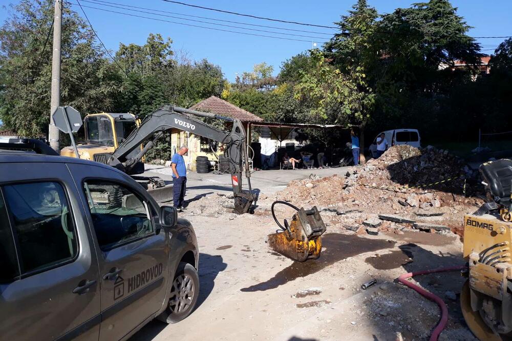 Građani nijesu obaviješteni o radovima, Foto: Branko Rakočević
