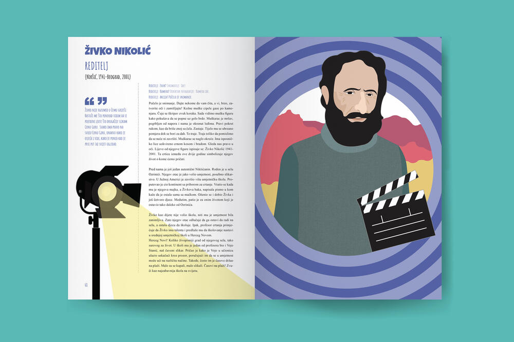 Dio knjige posvećen Živku Nikoliću, Foto: Privatna arhiva