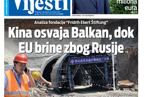 Naslovna strana "Vijesti" za 28. oktobar 2019.