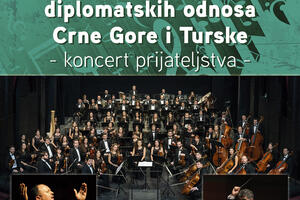 Koncert prijateljstva Crne Gore i Turske