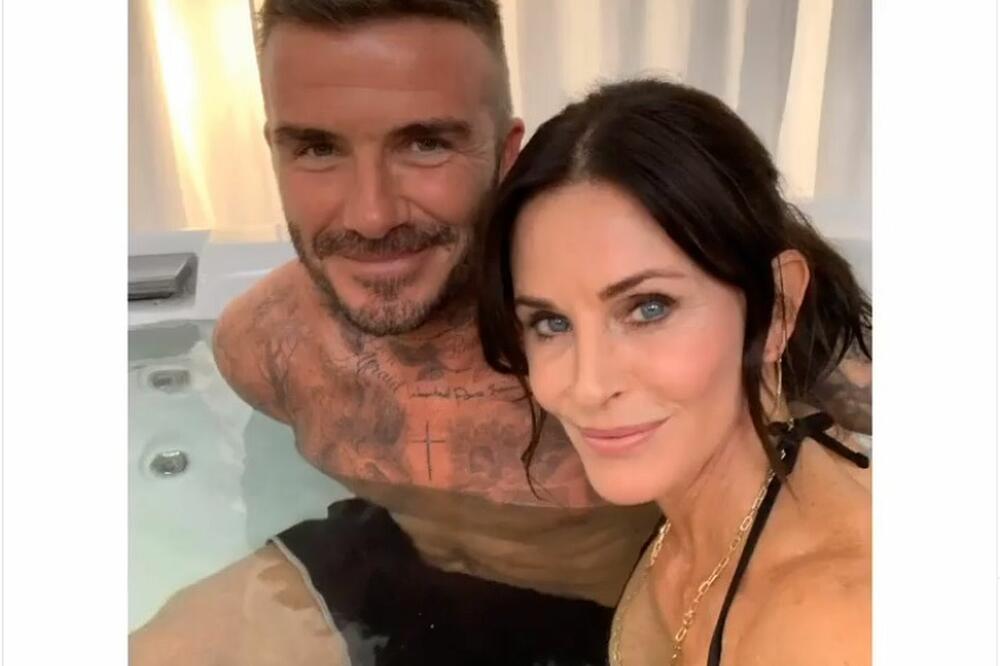 Bekam i Kortni ispozirali, Foto: Instagram