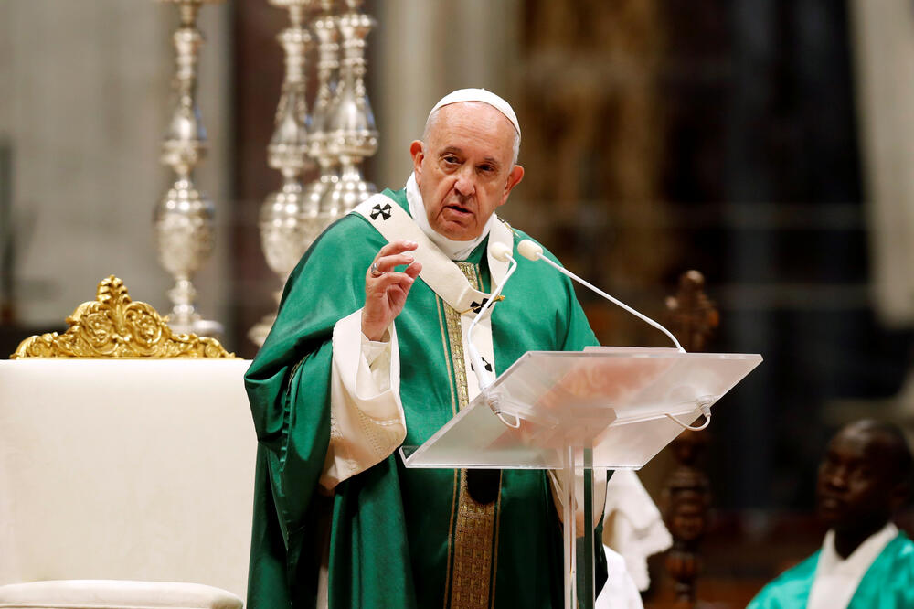 Papa Franjo, Foto: Reuters