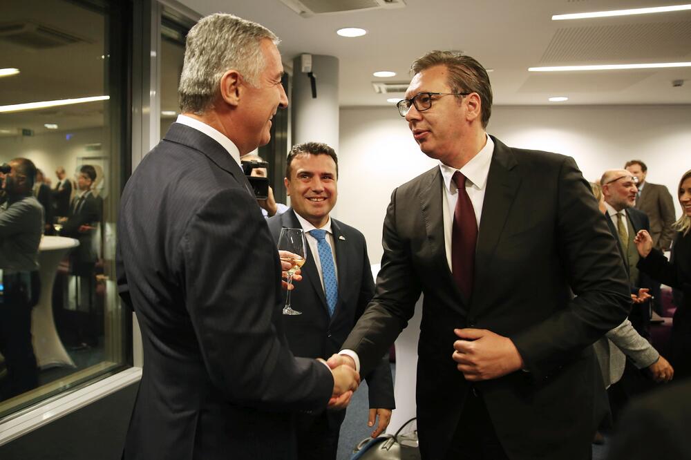 Milo Đukanović i Aleksandar Vučić, Foto: Predsjednik.me, Predsjednik.me