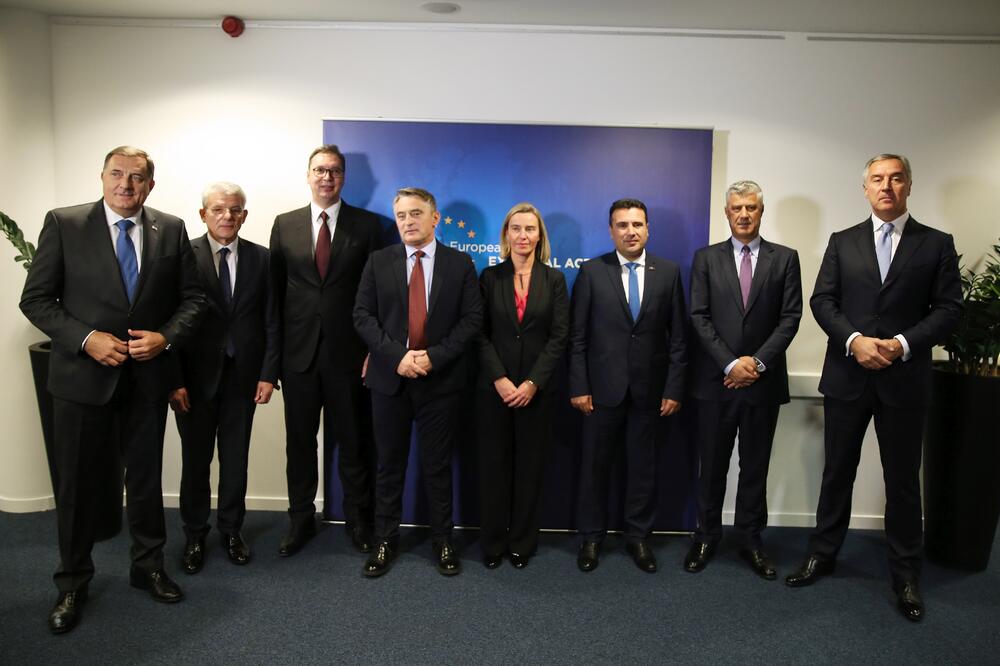 Učesnici radne večere u Briselu, Foto: Predsjednik.me