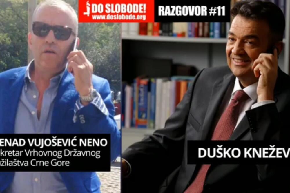 Nenad Vujošević i Duško Knežević, Foto: Screenshot