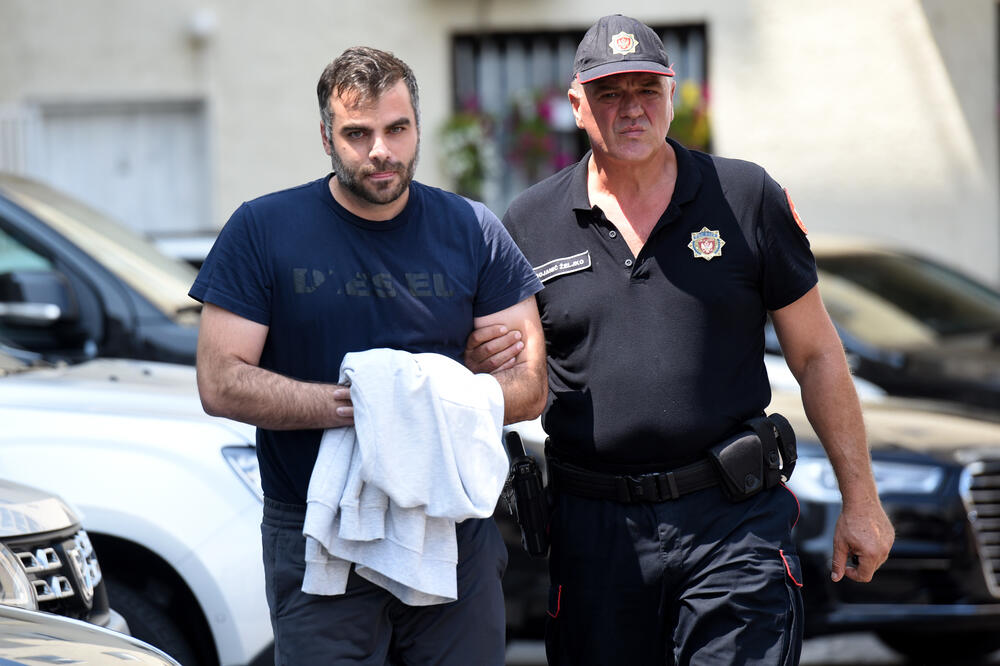 Petričević nakon hapšenja, Foto: Savo Prelević