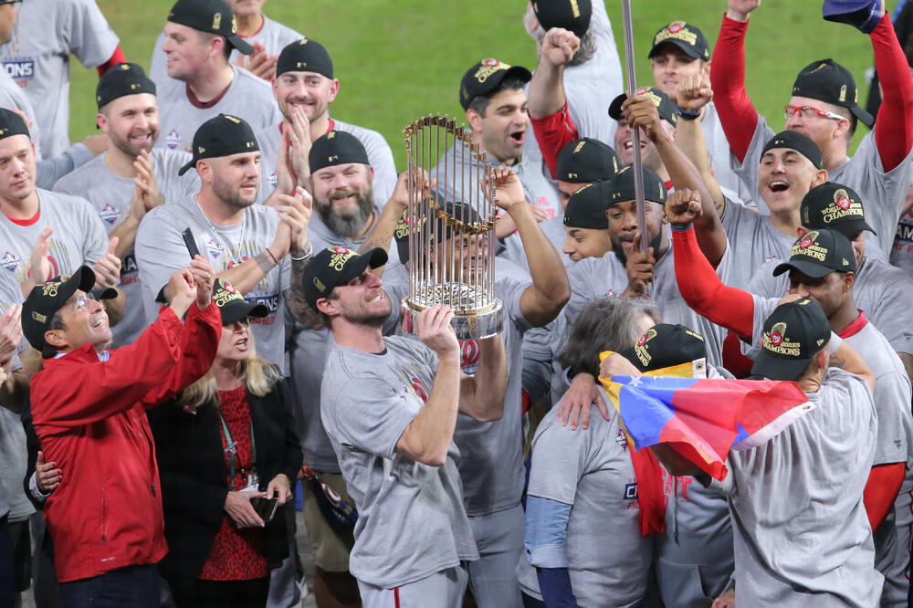 Slavlje ekipe Vašingtona, Foto: Reuters