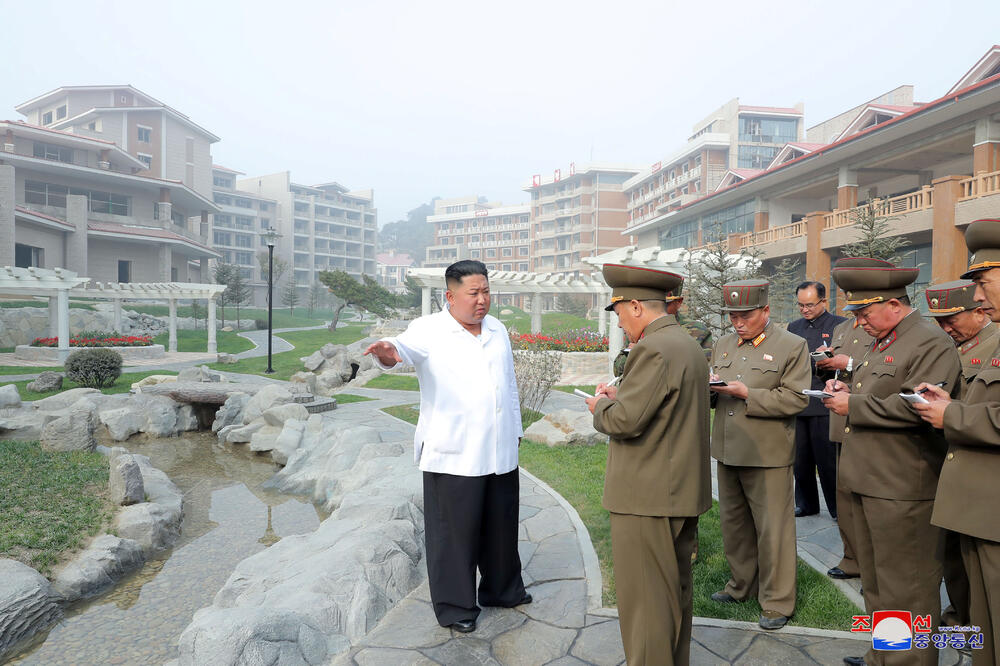 Lider Sjeverne Koreje Kim Džong Un, Foto: KCNA