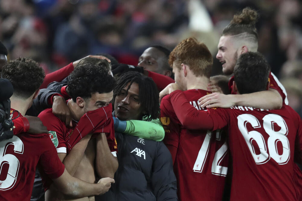 Slavlje Liverpula, Foto: AP