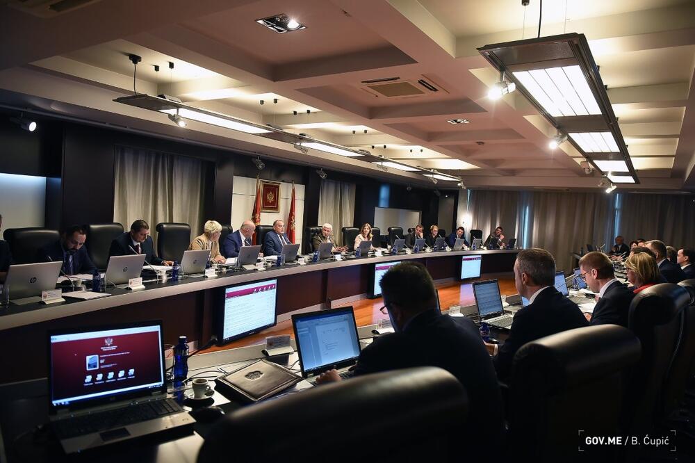 Sa sjednice Vlade, Foto: Gov.me/ B. Ćupić