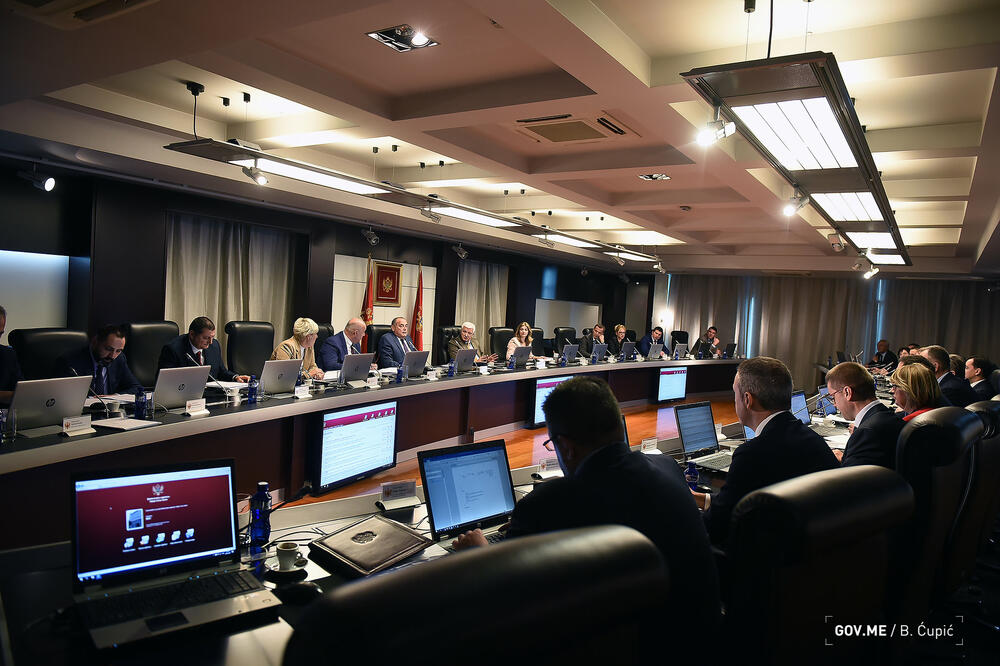 Sa sjednice Vlade, Foto: Bojana Ćupić