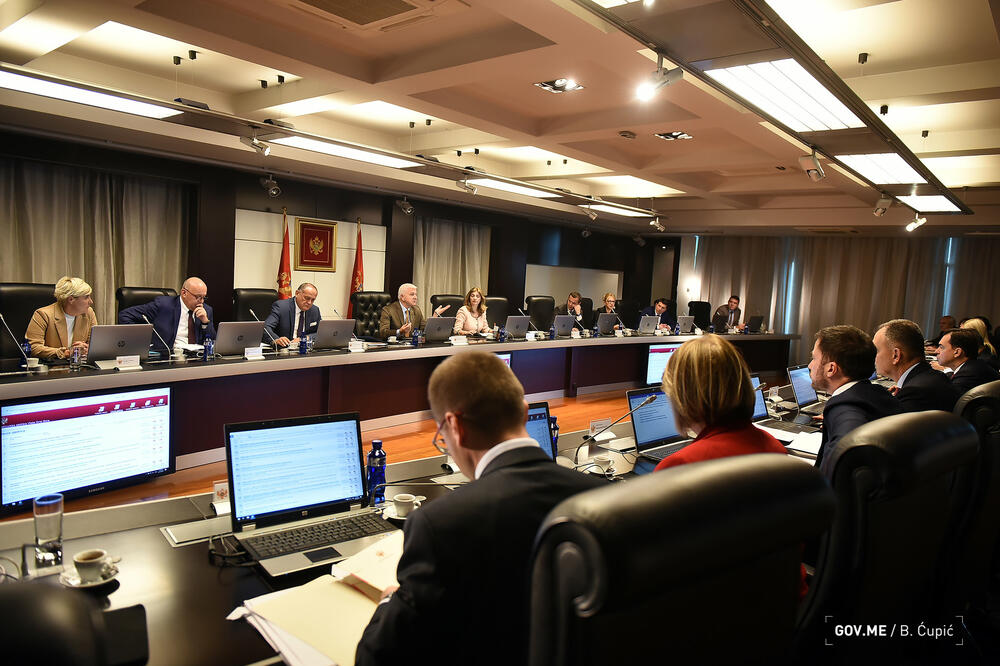 Sa sjednice Vlade, Foto: Bojana Ćupić