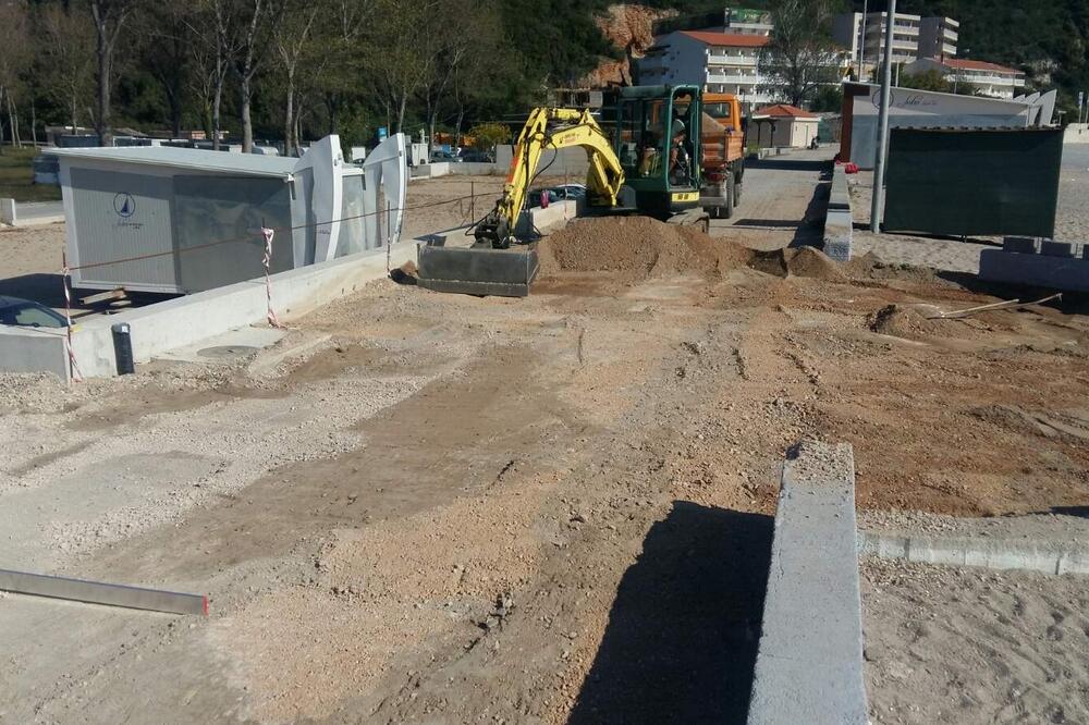 Radovi na Jazu, Foto: JP Morsko dobro