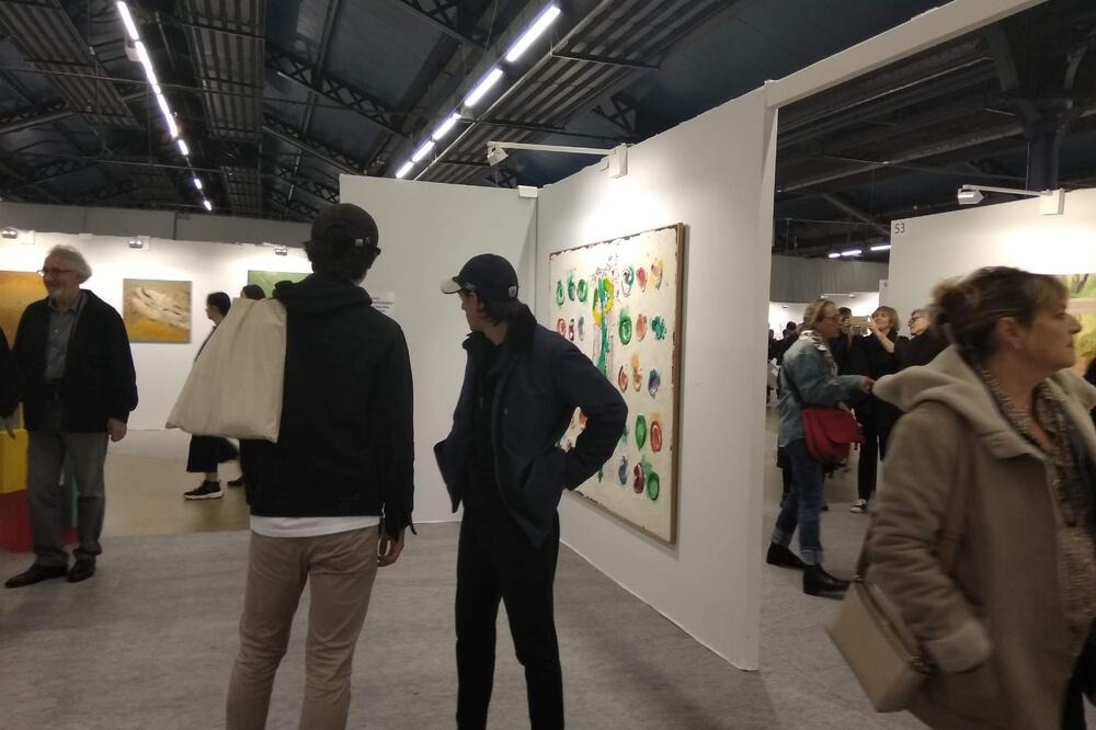 Sa izložbe u Parizu, Foto: Privatna arhiva