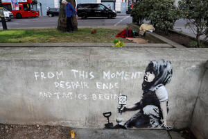 Neuhvatljivi ulični umjetnik: Objavljene fotografije Benksija?