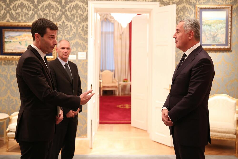 Đukanović sa novim ambasadorom Luskenburga, Foto: Služba za informisanje Predsjednika Crne Gore