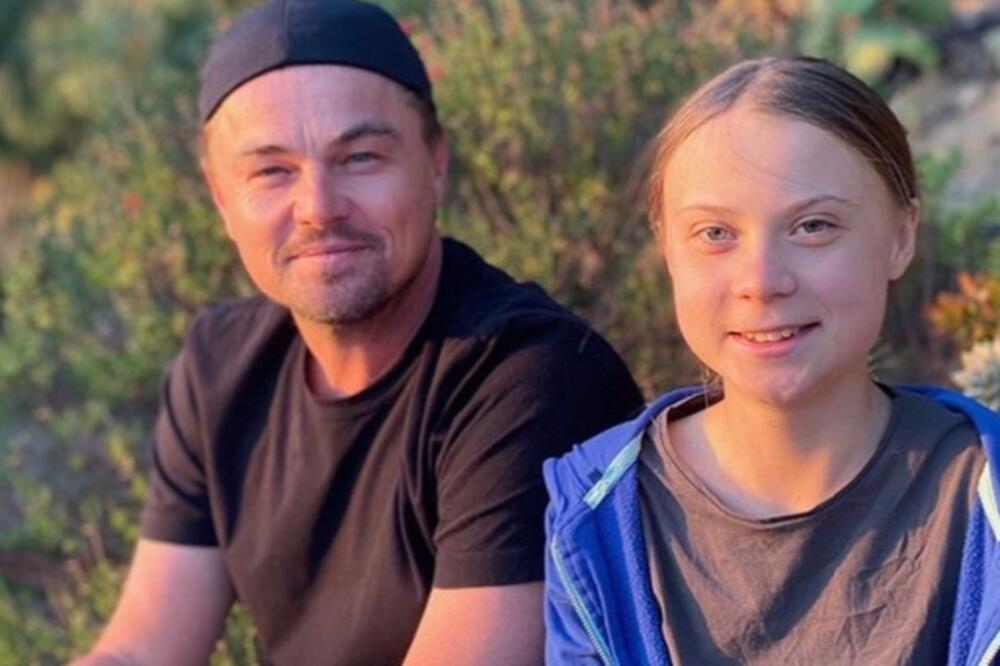 Dikaprio i Tunberg, Foto: Instagram.com/leonardodicaprio
