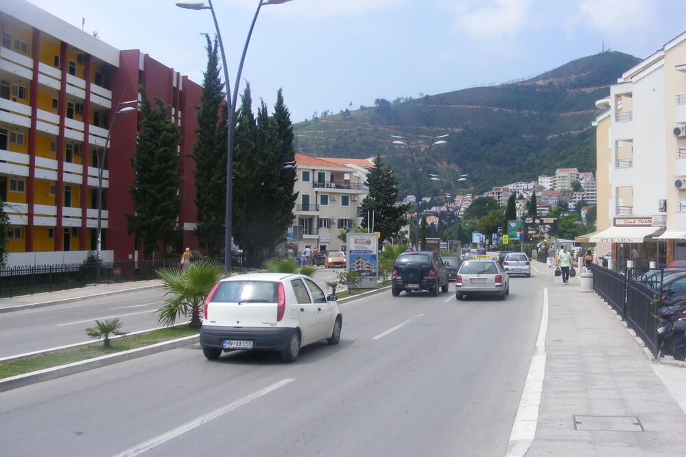 Gradski bulevar u Budvi (ilustracija), Foto: Vuk Lajović