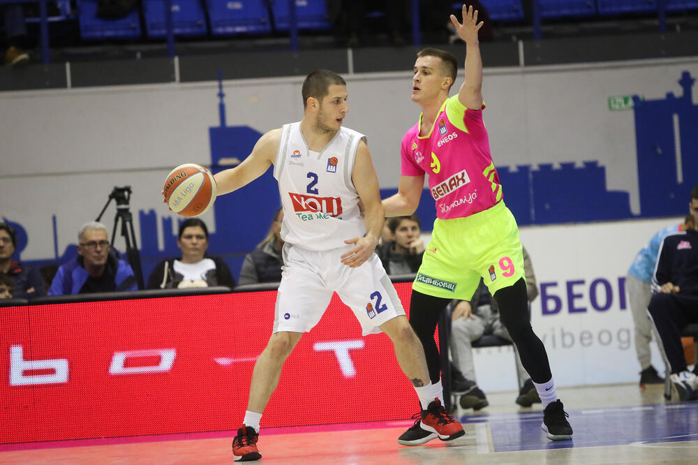 Nikola Ivanović na meču sa Megom, Foto: Mega Bemax/Ivica Veselinov