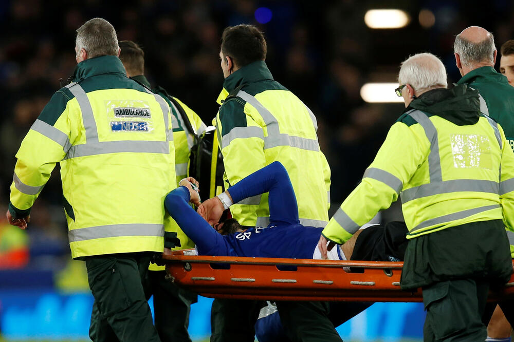 Teška povreda Andrea Gomeša, Foto: Reuters